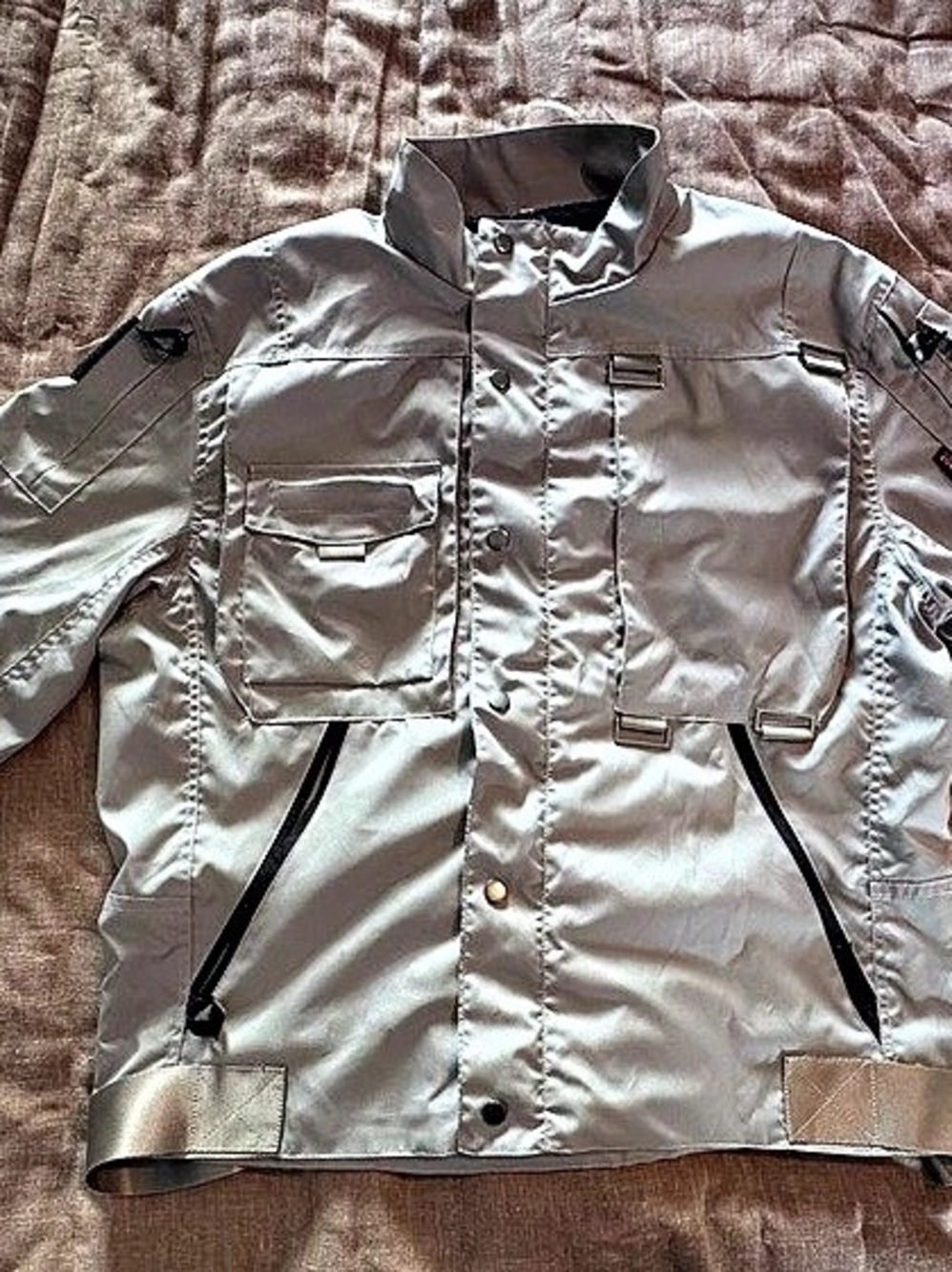 Techwear cropped combat jacket